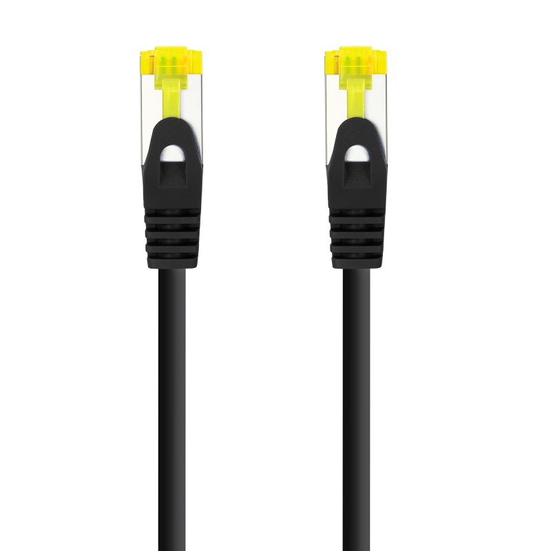 Infortisa Image 1 - Nanocable Latiguillo LSZH Cat.6A SFTP 25cm Negro