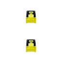 Infortisa Image 2 - Nanocable Latiguillo LSZH Cat.6A SFTP 25cm Negro