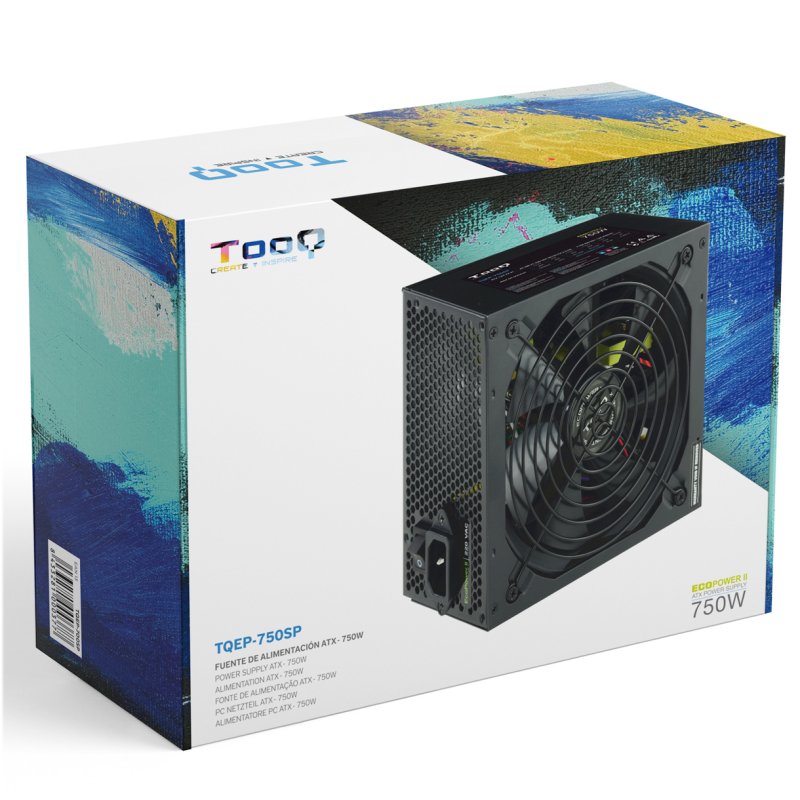 Infortisa Image 1 - Tooq Fuente Alimentación TQAPOLO-750SP 750W