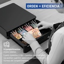 Infortisa Image 5 - iggual Cajón Portamonedas IRON-10R 38cm 4+5 negro