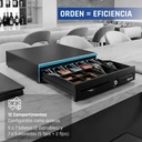 Infortisa Image 6 - iggual Cajón Portamonedas IRON-30B 42cm 5+7/7+5