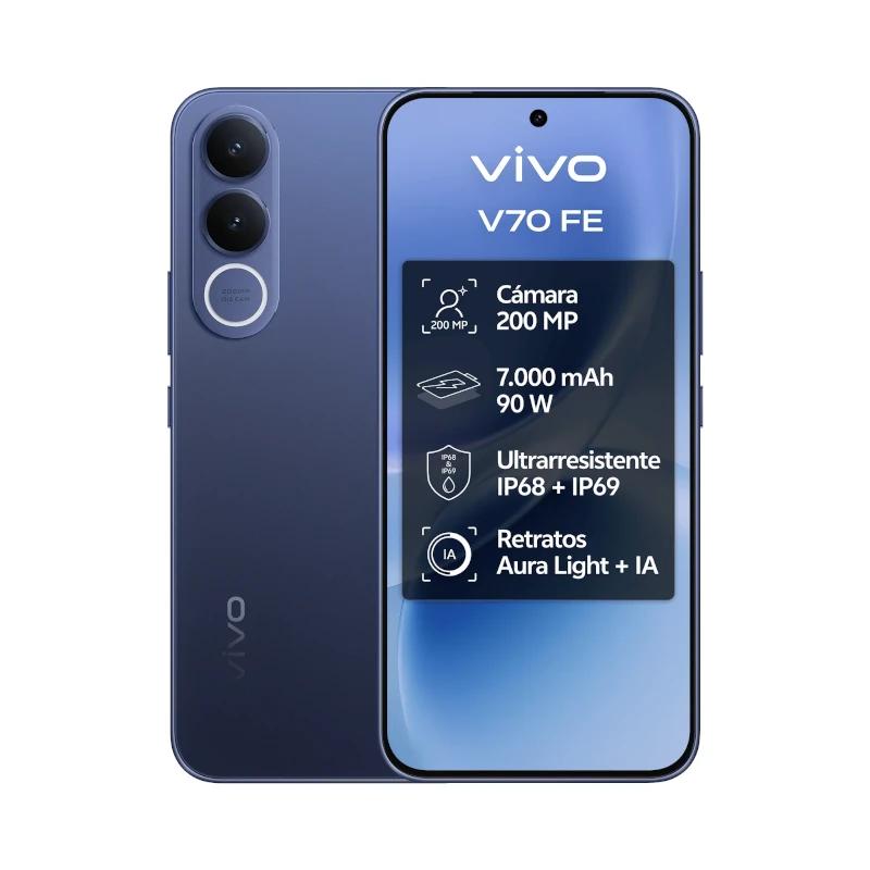 Infortisa Image 1 - VIVO V70 FE 8Gb 512Gb Bundle Ch90w+ Buds3 Blue