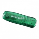 Infortisa Image 1 - Intenso 3502460 Lápiz USB 2.0 Rainbow 8GB Verde