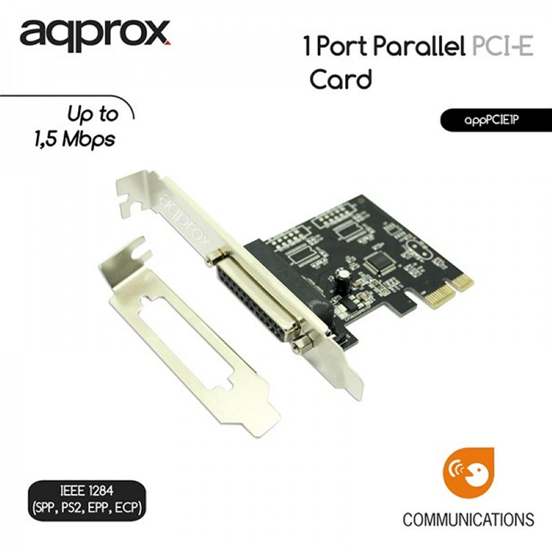 Infortisa Image 1 - approx! APPPCIE1P Tarj.Cont. 1 Paralel PCI-E LP&HP