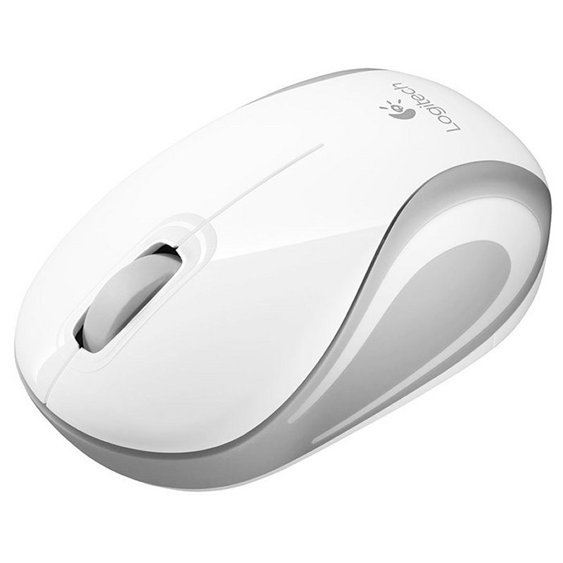 Infortisa Image 2 - Logitech Ratón Mini M187 Inalámbrico Blanco