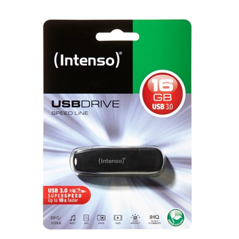Infortisa Image 2 - Intenso 3533470 Lápiz USB 3.2 Speed line 16GB