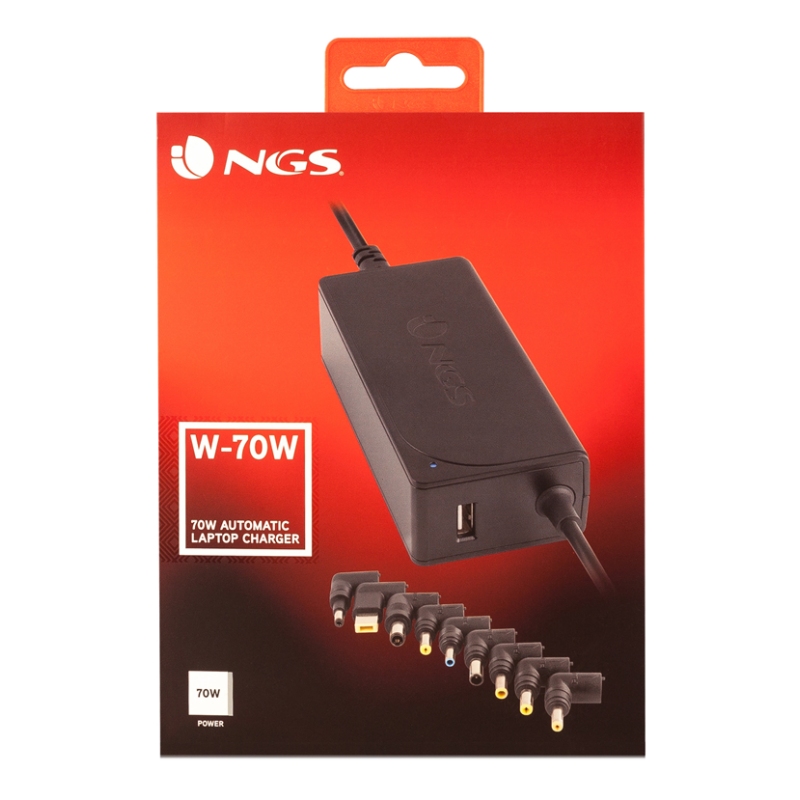 Infortisa Image 1 - NGS Cargador Portatil Sliml W-70