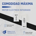 Infortisa Image 3 - iggual Pantalla eléctrica 1:1 134" 240x240 cm