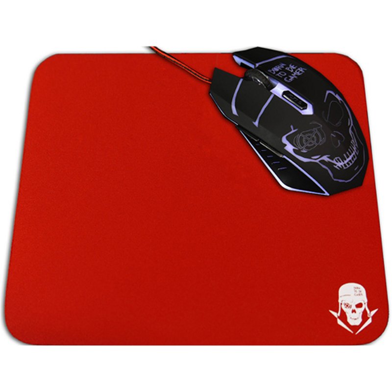 Infortisa Image 1 - Skullkiller GMPR1 Almohadilla Gaming Roja