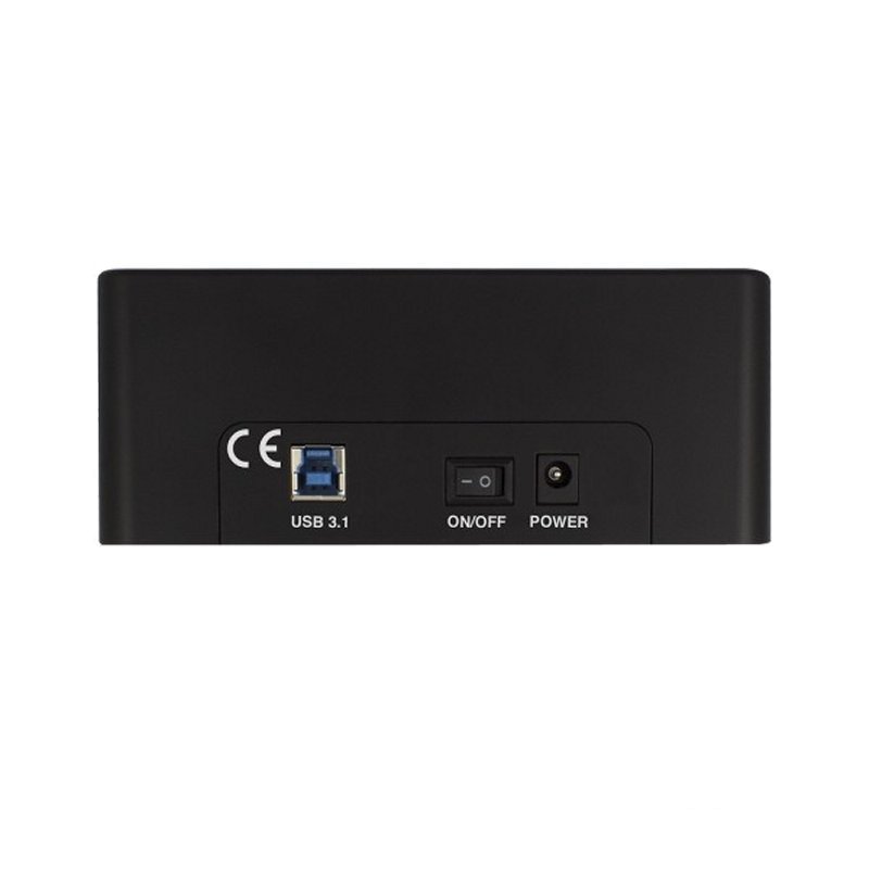 Infortisa Image 3 - Ewent EW7014 Dock Station Dual 2.5"-3.5" USB 3.1