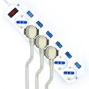 Infortisa Image 1 - EWENT EW3932-3m Regleta 6 Tomas / 6 interruptor 3m