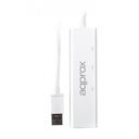 Infortisa Image 2 - approx APPC07GHUB Adaptador USB 3.0 Gigabit + HUB