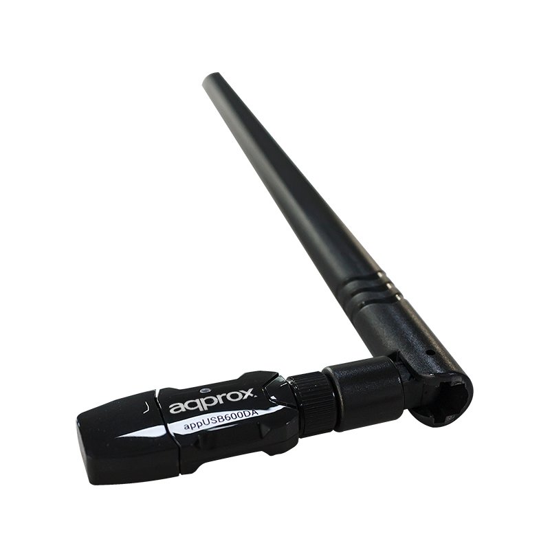 Infortisa Image 1 - approx APPUSB600DA Tarjeta Red WiFi N600 USB