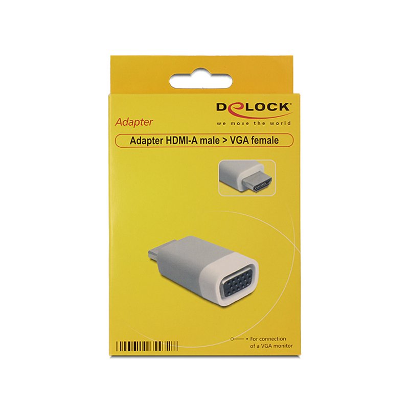 Infortisa Image 2 - Delock Adaptador HDMI-A Macho/ VGA Hembra