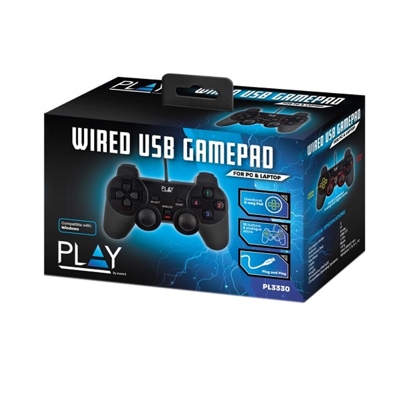 Infortisa Image 2 - Ewent Mando Juego PC PL3330 USB