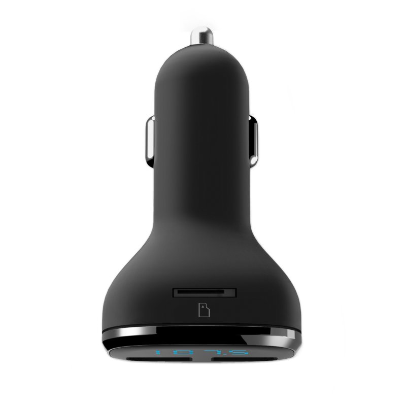 Infortisa Image 1 - Energy sistem Car Transmitter FM Black (microSD)