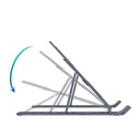 Infortisa Image 1 - Tooq Soporte elevador plegable portátiles Gris