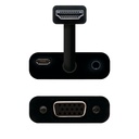 Infortisa Image 2 - Nanocable Conversor HDMI/SVGA+AUDIO HDMI/M-SVGA/H