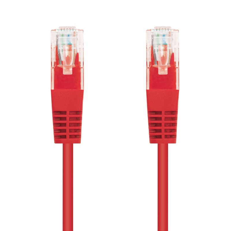 Infortisa Image 2 - Nanocable Latiguillo Cat. 6UTP 2 M Rojo