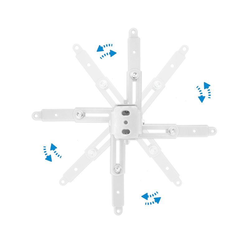 Infortisa Image 2 - Tooq PJ2012T-W Soporte Proyector Techo Blanco