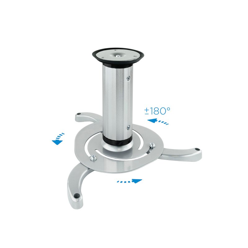 Infortisa Image 1 - Tooq PJ1010TN-S Soporte Proyector Techo Plata