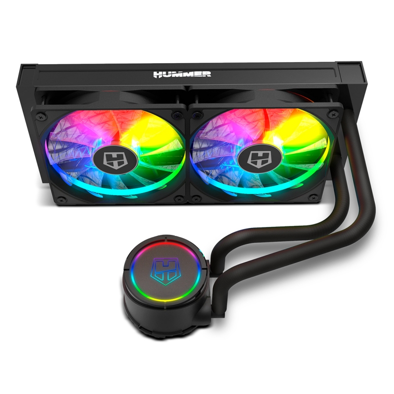 Infortisa Image 1 - Nox Kit refrigeración Liquida Hummer H-240 ARGB