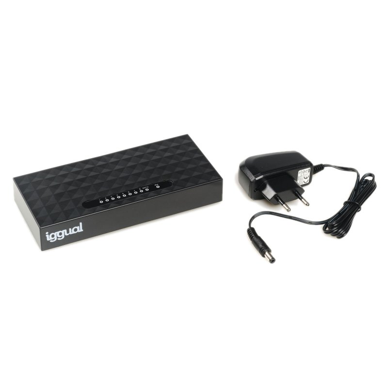 Infortisa Image 3 - iggual GES8000 Switch 8xGB Gigabit 1000 Mbps