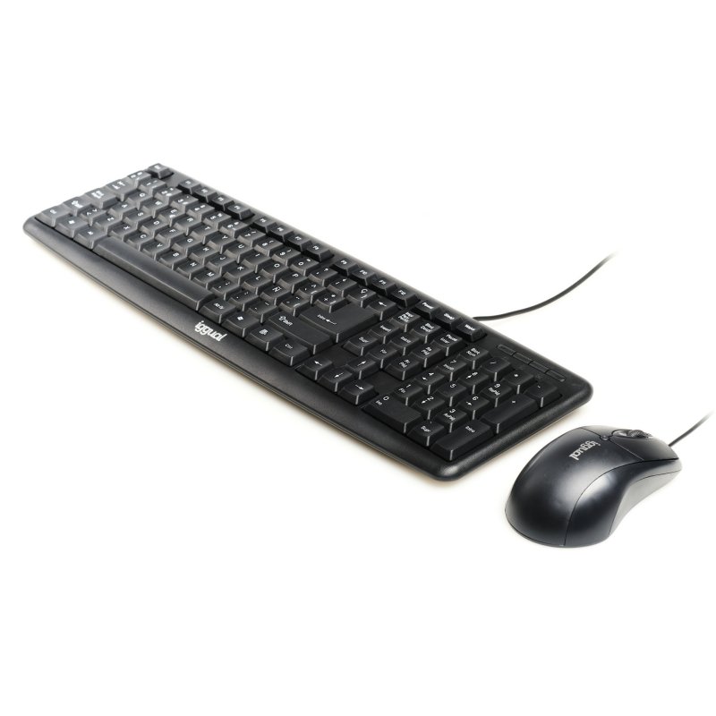 Infortisa Image 2 - iggual Kit teclado y ratón COM-CK-BASIC negro
