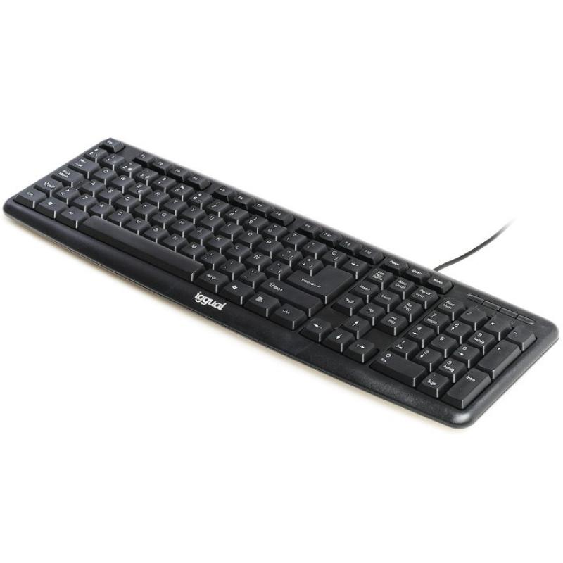 Infortisa Image 1 - iggual Teclado USB estándar CK-BASIC-105T negro