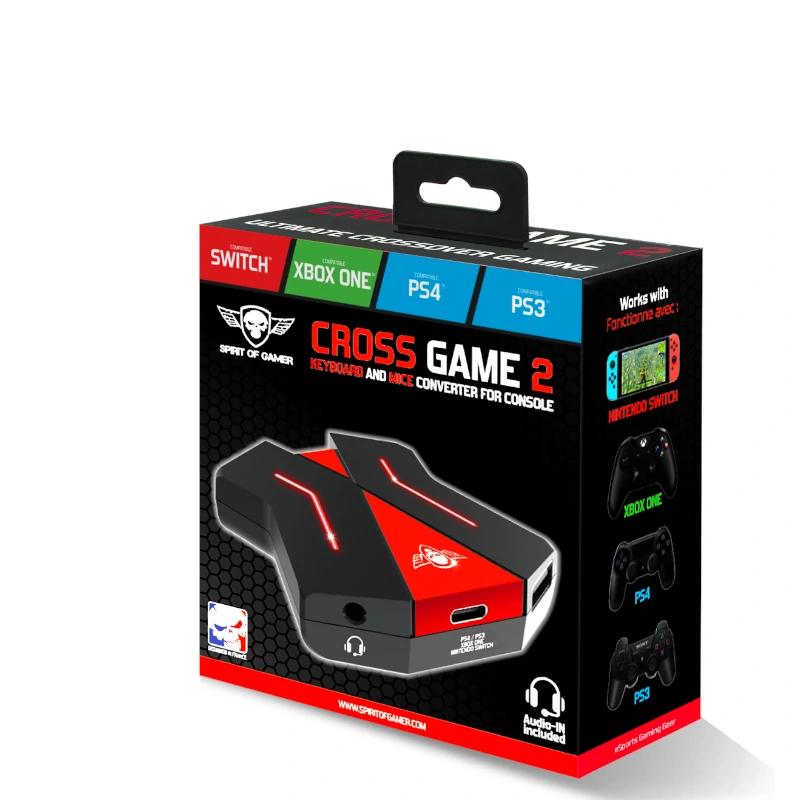 Infortisa Image 2 - Spirit of Gamer Hub Crossgame2  Negro rojo