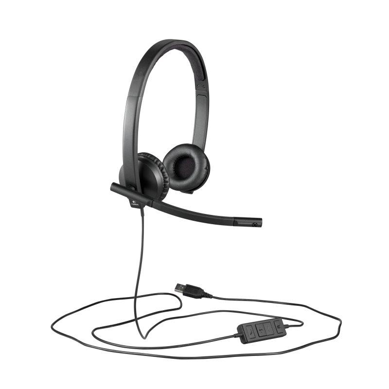 Infortisa Image 3 - Logitech Auricular STEREO H570e USB