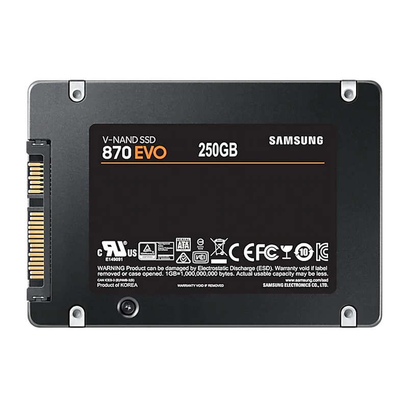 Infortisa Image 1 - Samsung 870 Evo SSD 250GB 2.5" SATA3