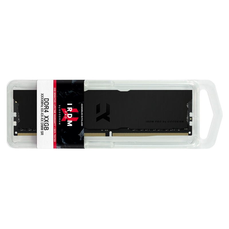 Infortisa Image 2 - Goodram 16GB DDR4 3600MHz DR CL17 DIMM DEEP BLACK