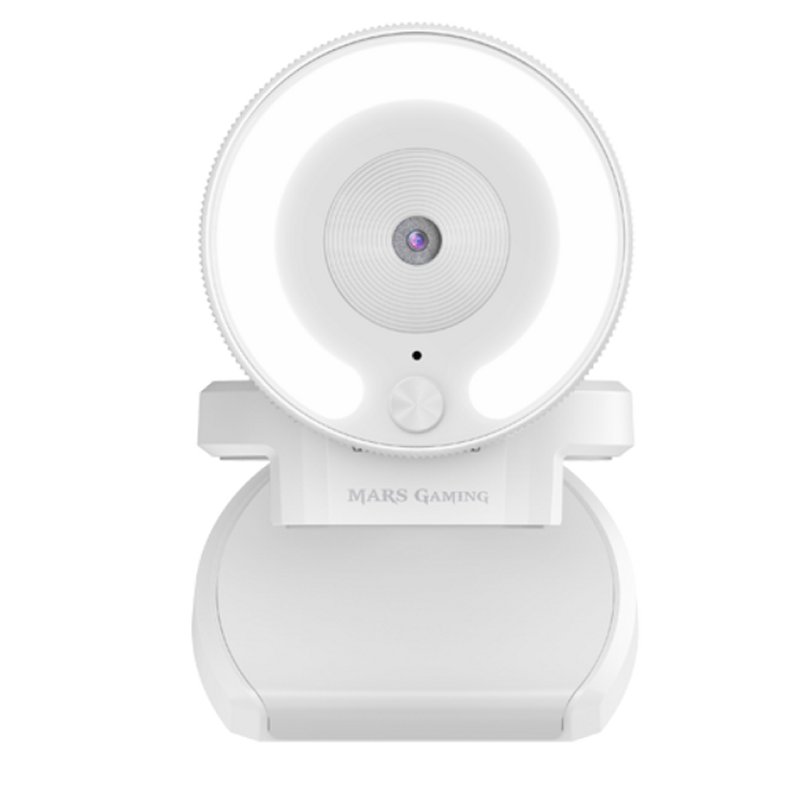 Infortisa Image 1 - Mars Gaming MWPRO PRO WEBCAM 1920X1080 FHD WHITE