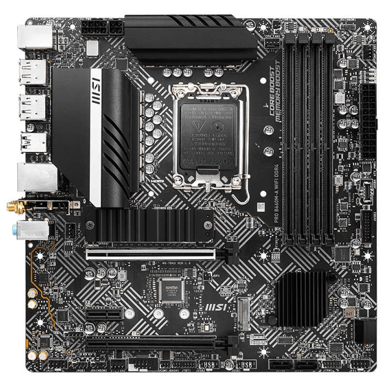 Infortisa Image 1 - MSI Placa Base PRO B660M-A WIFI DDR4  mATX LGA1700