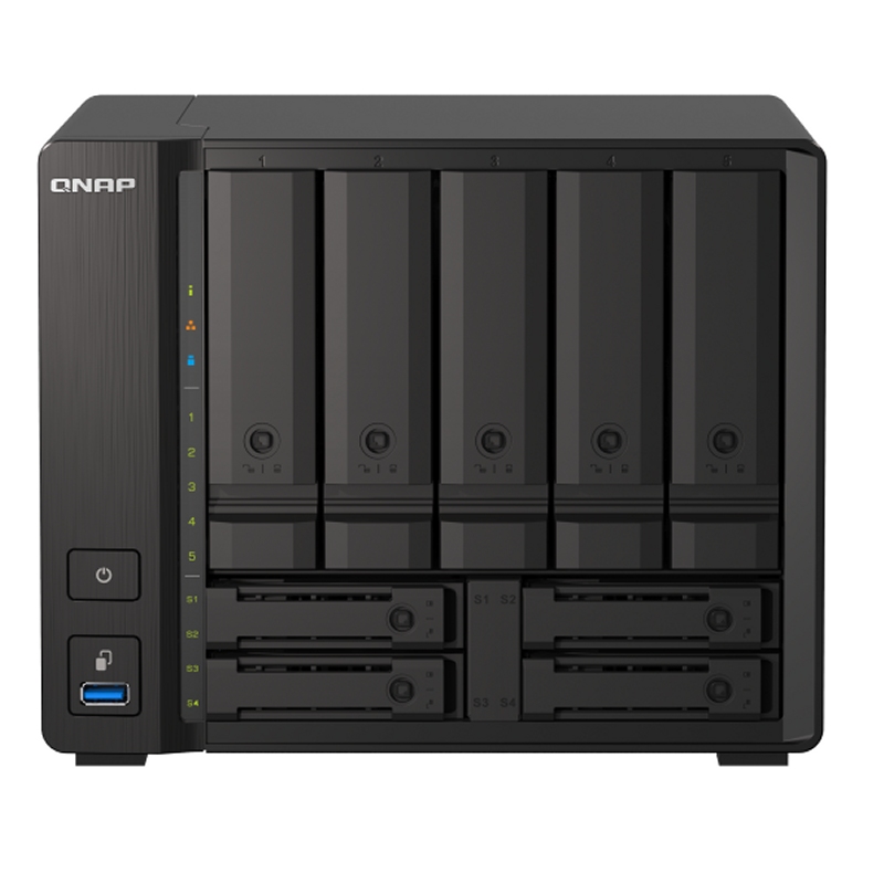 Infortisa Image 1 - QNAP TS-h973AX-8G NAS 9XHDD-Bay 2x2.5GbE+1x10Gb
