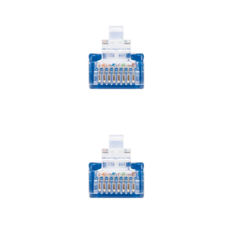 Infortisa Image 2 - Nanocable Latiguillo Cat.6 UTP 25cm Azul
