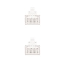 Infortisa Image 1 - Nanocable Latiguillo Cat.6 UTP 30cm Blanco