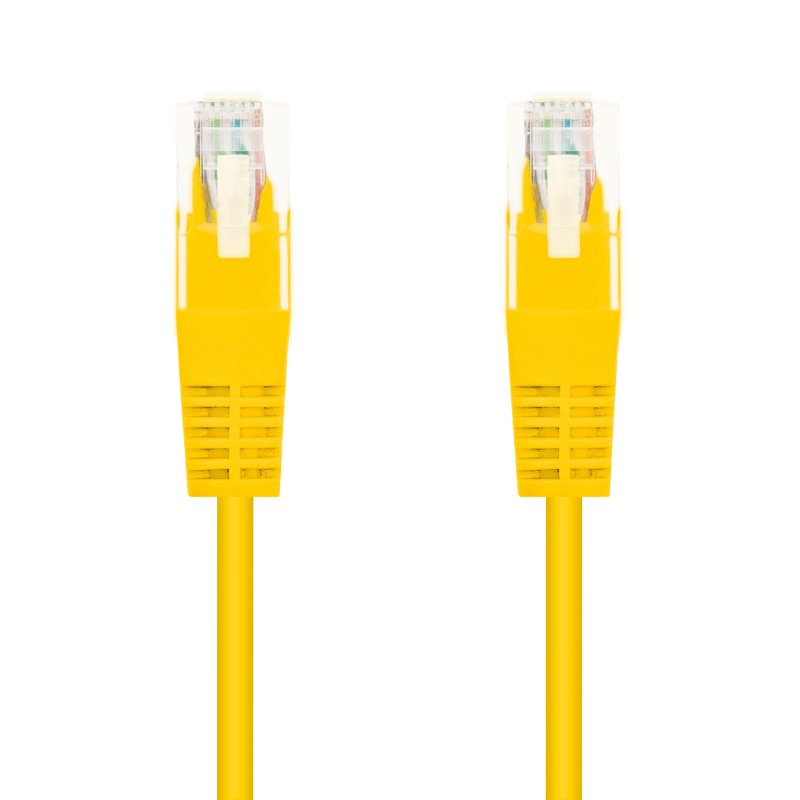 Infortisa Image 1 - Nanocable Latiguillo Cat.6 UTP 25cm Amarillo