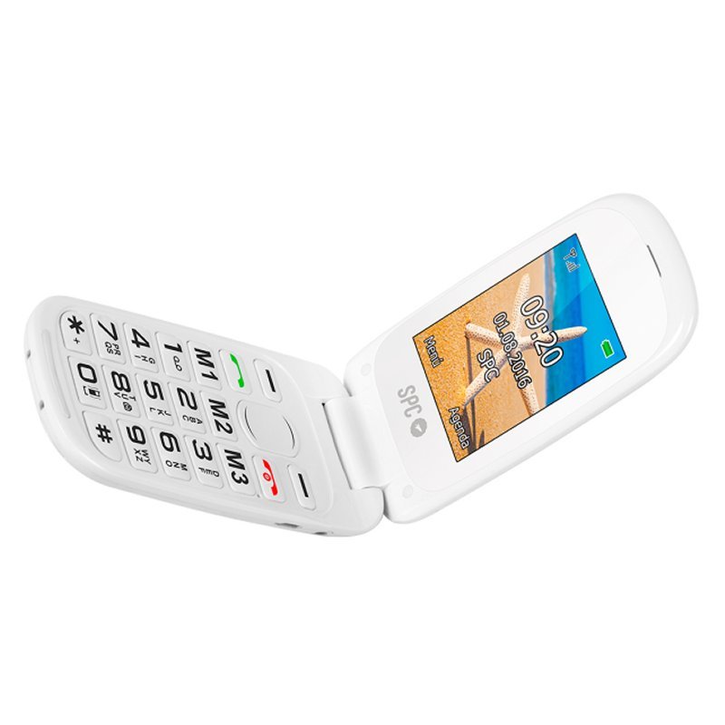 Infortisa Image 1 - SPC 2304B Harmony Telefono Movil BT FM + Dock Blan