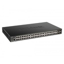 Infortisa Image 2 - D-Link DGS-1250-52XMP/E Switch 48xG PoE+4x10G SFP+