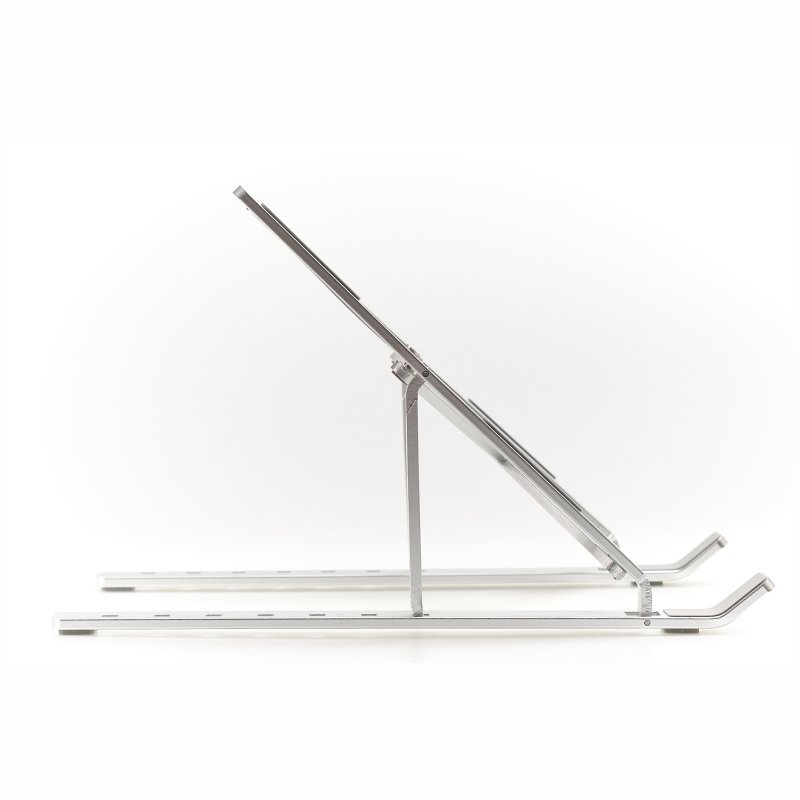 Infortisa Image 2 - iggual Soporte elevador plegable portátil 17 plata