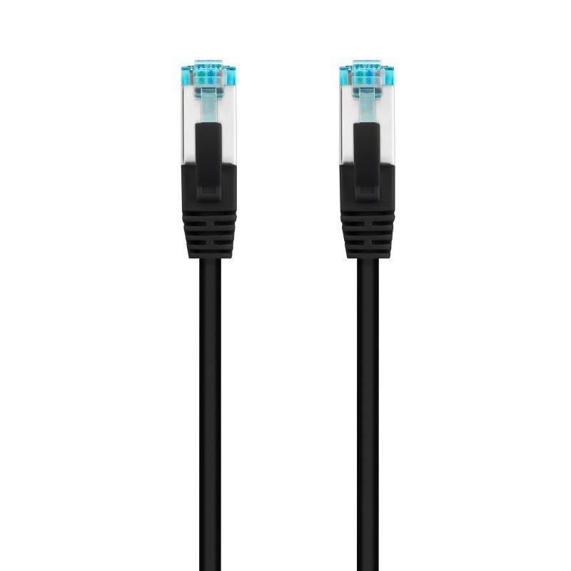 Infortisa Image 2 - Nanocable Latiguillo Cat. 7 LSZH/SFTP 1M Negro