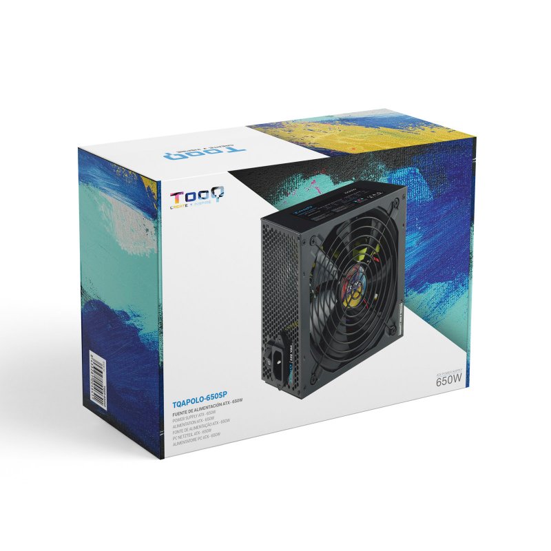 Infortisa Image 1 - Tooq Fuente Alimentación TQAPOLO-650SP 650W
