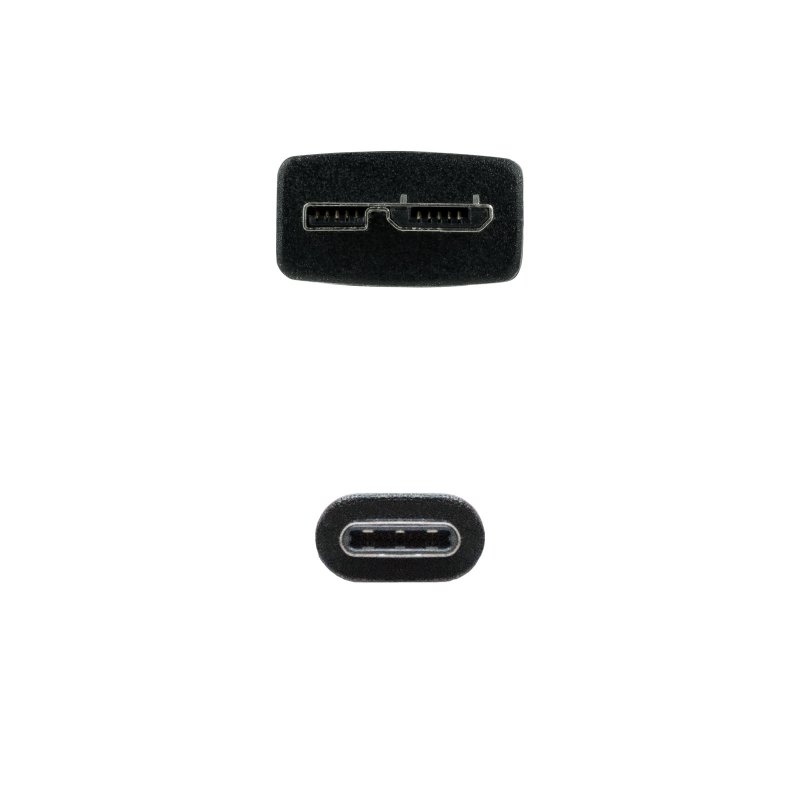 Infortisa Image 2 - Nanocable Cable USB 3.0, USB-C/M-Micro B/M 1 m