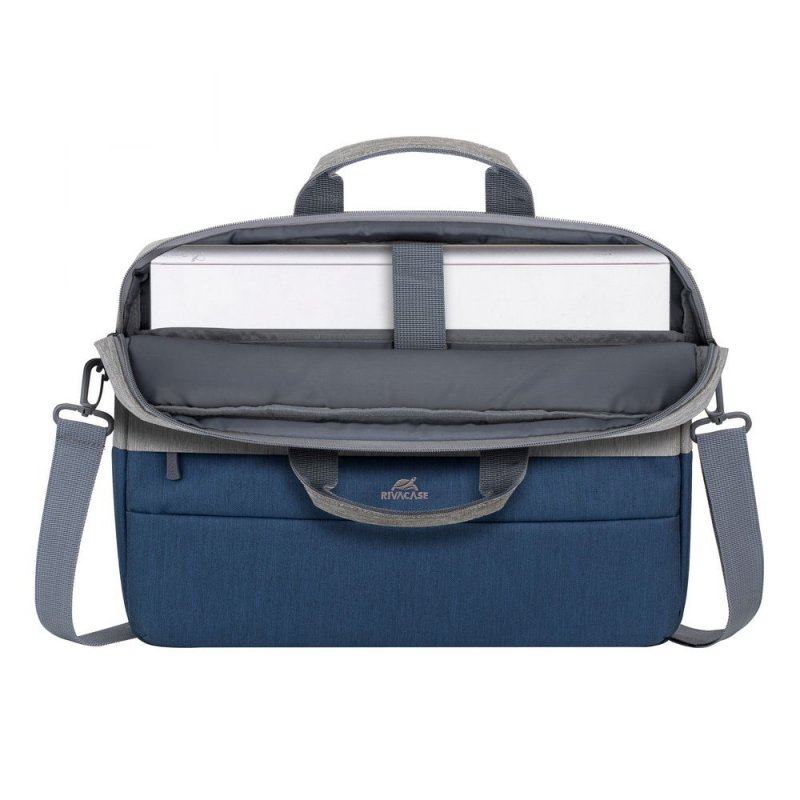 Infortisa Image 1 - RIVACASE 7532 Grey/blue Prater Maletín 15,6" gris-