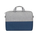 Infortisa Image 3 - RIVACASE 7532 Grey/blue Prater Maletín 15,6" gris-