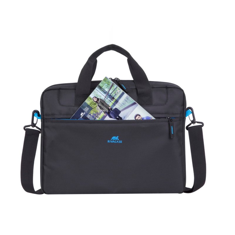 Infortisa Image 1 - RIVACASE 8027 Black Regent II Maletín 14" negro