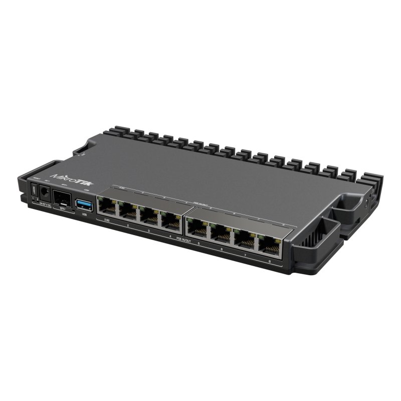 Infortisa Image 2 - Mikrotik RB5009UPr+S+IN Router 7xGbE 1x2.5GbE SFP+