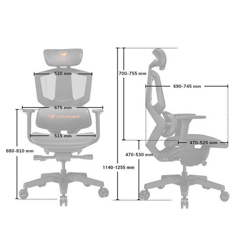 Infortisa Image 3 - Cougar Silla Gaming Argo One Black